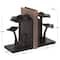 7.5" Dark Brown & Copper Mushroom Decorative Bookends, 2ct.